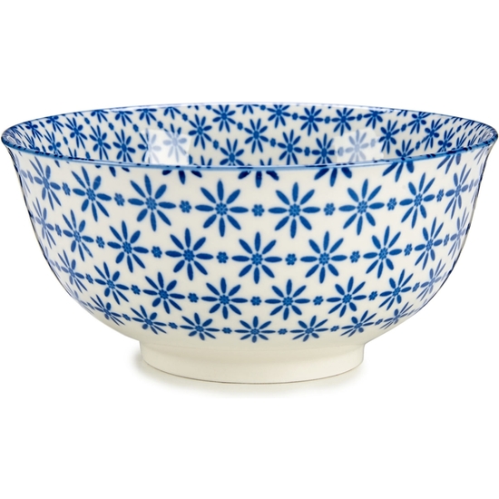 ENSALADERA PORCELANA AZUL-BLANCO 1200 ML 20X20X9 image 2