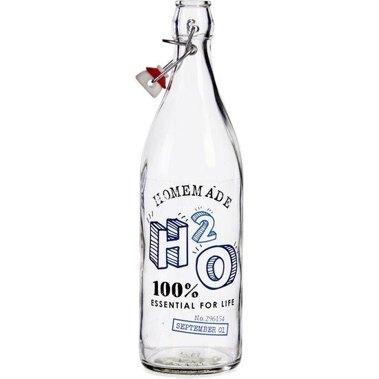 BOTELLA CRISTAL GASEOSA 1 LT H2O image 1