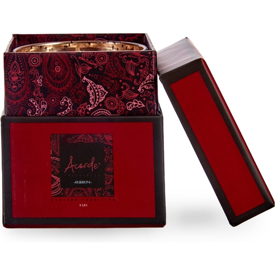 VELA LUXE ESTUCHE FRUTOS ROJOS 630 GR 8X8X9 image 2