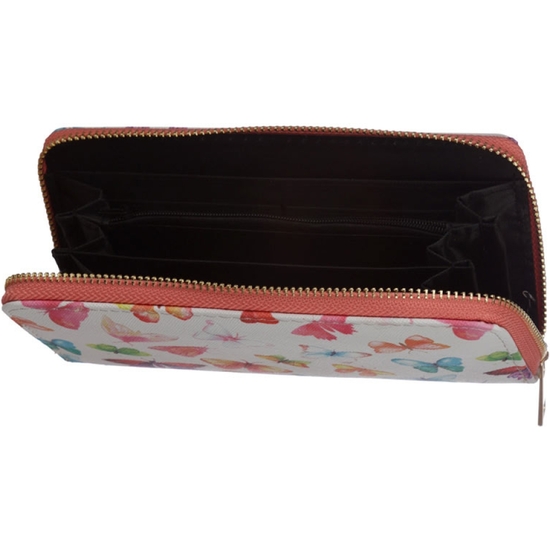 MONEDERO GRANDE MARIPOSAS PVC 19X10X3 image 1
