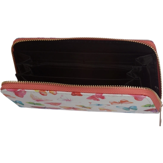 MONEDERO GRANDE MARIPOSAS PVC 19X10X3 image 1