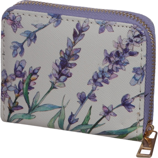 MONEDERO CREMALLERA LAVANDA PVC 11X9X2 image 0