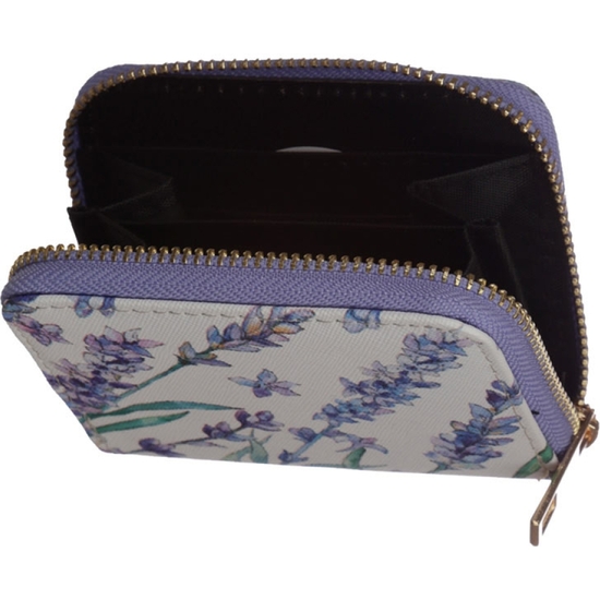 MONEDERO CREMALLERA LAVANDA PVC 11X9X2 image 1