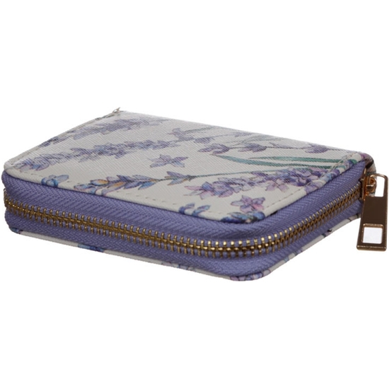 MONEDERO CREMALLERA LAVANDA PVC 11X9X2 image 2
