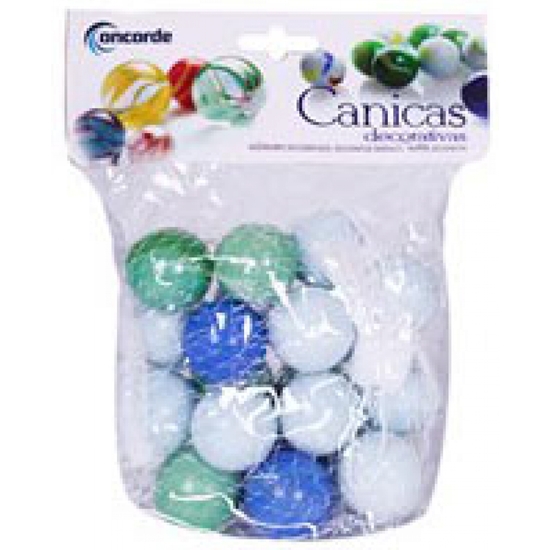 BOLSA 20 CANICAS BOLOCOS CRISTAL 2 CM image 0