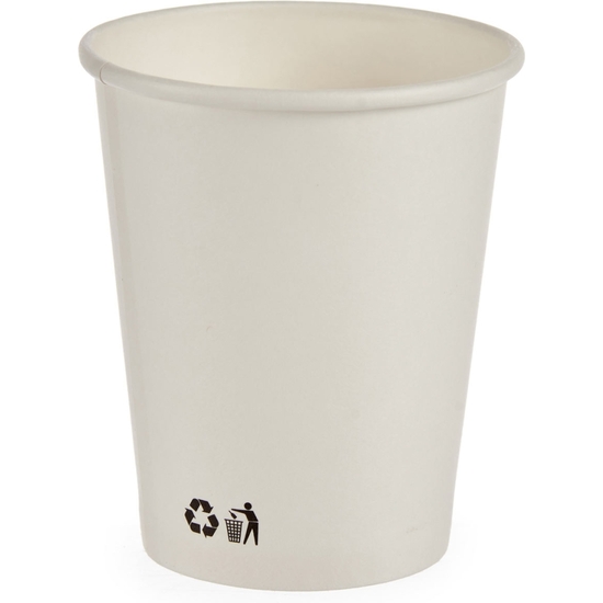 PACK 15 VASOS DESECHABLES ECO 250 ML.  image 0