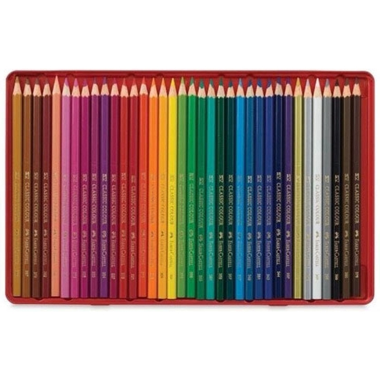 ESTUCHE METAL 36 LÁPICES COLORES FABER-CASTELL image 1