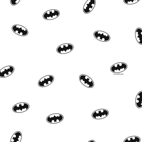 MANTEL RESINADO (TACTO PLASTIFICADO) ANTIMANCHAS MODELO BATMAN WHITE image 3
