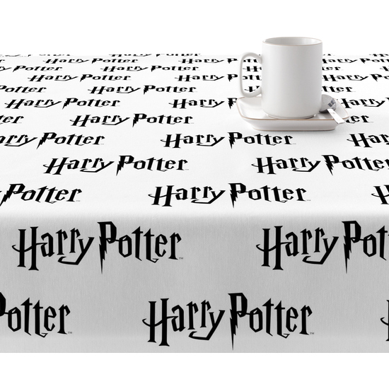 MANTEL RESINADO (TACTO PLASTIFICADO) ANTIMANCHAS MODELO HARRY POTTER BASIC 4 WHITE image 1