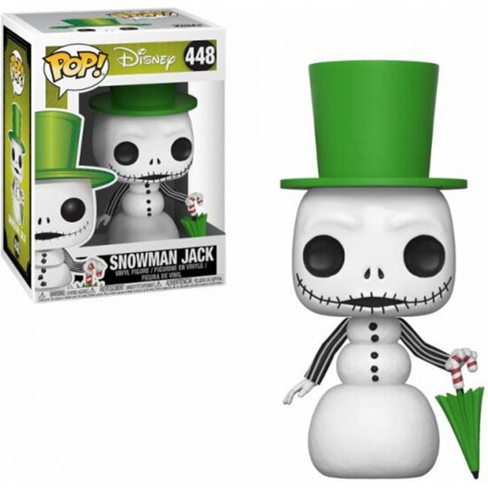 FUNKO POP! SNOWMAN JACK 448 - DISNEY image 0