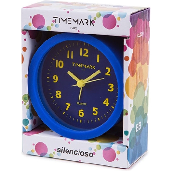 RELOJ DESPERTADOR TIMEMARK 10CM 5COLORES  image 1