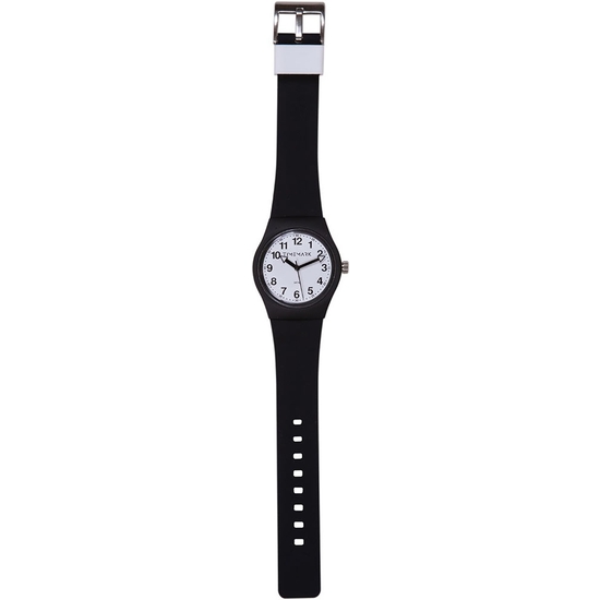 RELOJ PULSERA DEPORTIVO WATERPROF NEGRO image 0