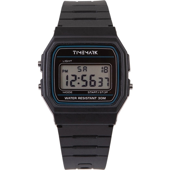 RELOJ PULSERA DIGITL NEGRO WATERPROF image 0