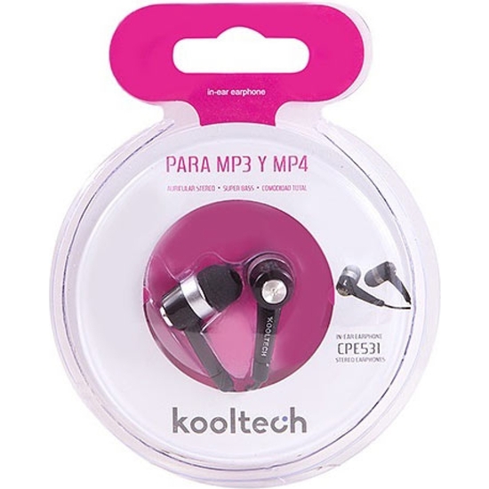 AURICULARES SILICONA P/MP3,MP4EN ESTUCHE image 1