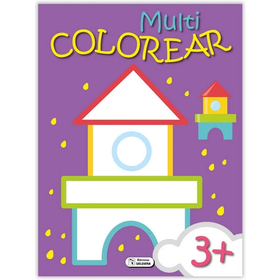 LIBRO MULTI COLOREAR 16 PÁGINAS 21X28 - 4 MODELOS image 0