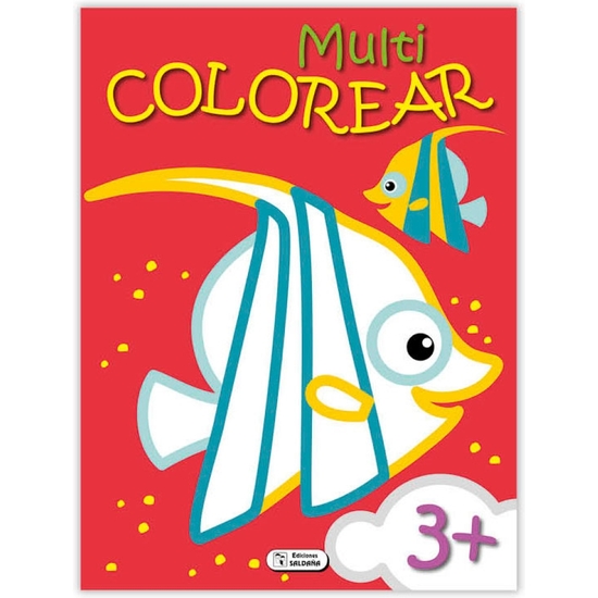 LIBRO MULTI COLOREAR 16 PÁGINAS 21X28 - 4 MODELOS image 3