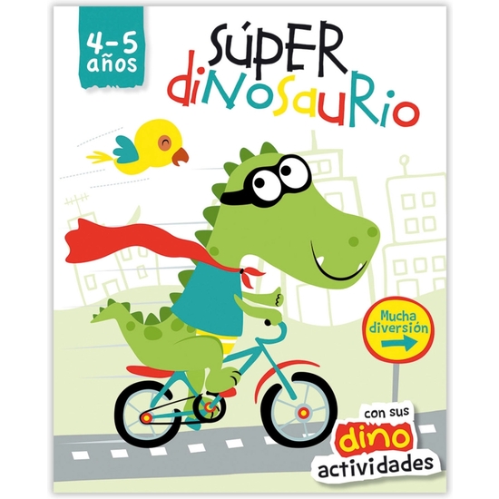 LIBRO ACTIVIDADES DINOSAURIO 16 PÁGINAS 21X26 image 0