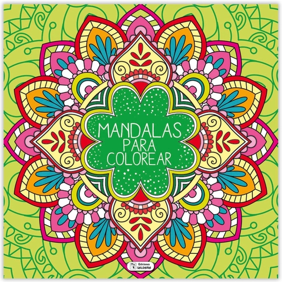 LIBRO MANDALAS PARA COLOREAR 32 PÁGINAS 21X21 image 3