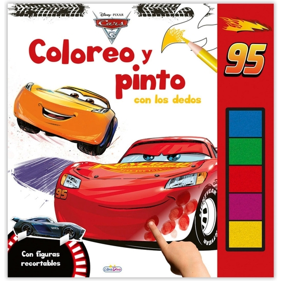 LIBRO PINTO CON DESDOS DISNEY 16 PÁGINAS 26X17 image 2