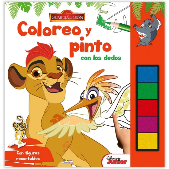 LIBRO PINTO CON DESDOS DISNEY 16 PÁGINAS 26X17 image 3
