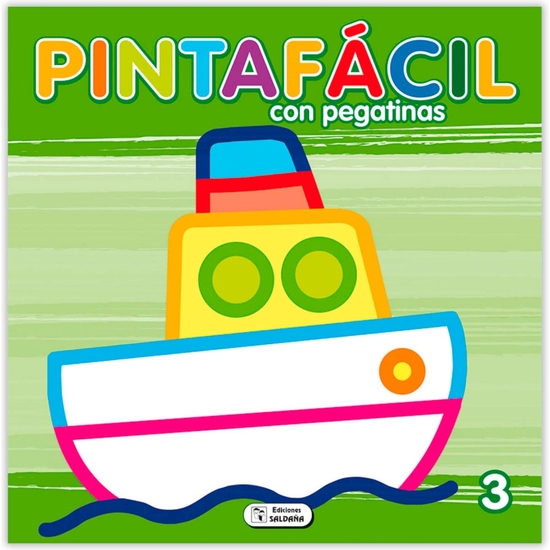 LIBRO COLOREAR PEGAR 72 PÁGINAS 21X21 SURTIDOS image 2