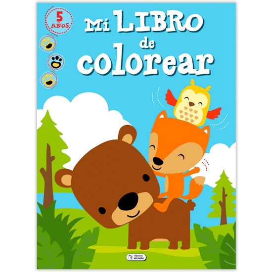 MI GRAN LIBRO DE COLOREAR 96 PÁGINAS 21X28 SURTIDOS image 0