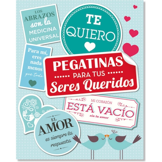 PACK 48 STICKERS-PEGATINAS MENSAJES 17X21 image 0