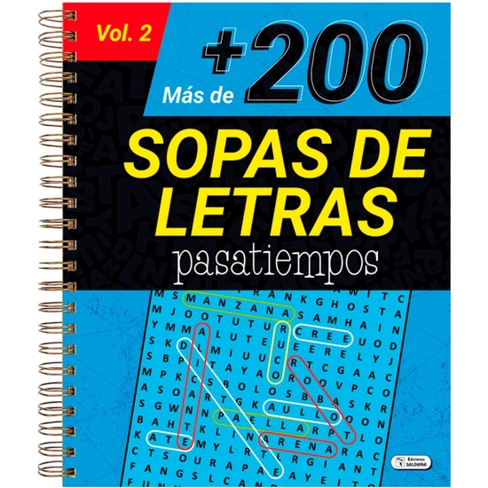 LIBRO SOPA DE LETRAS 256 PÁGINAS 16X20 image 1