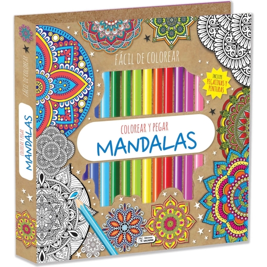 ESTUCHE MANDALAS+PINTURAS+PEGATINAS 20X20 image 1