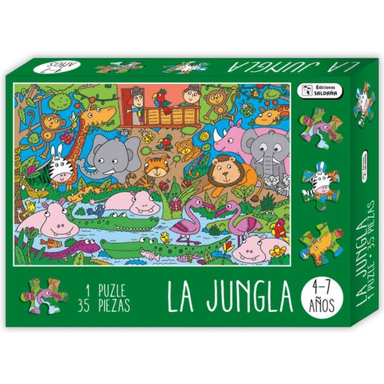 PUZZLE CAJA DIVERTIDA 35 PIEZAS 4 MODELOS image 3