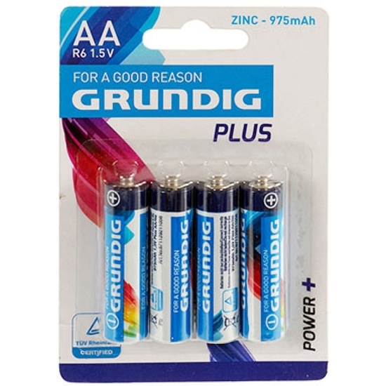 BLISTER 4 PILAS AA R6 975MAH GRUNDIG image 0