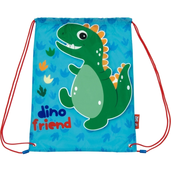 DINO FRIENDS GYMBAG 33X44 image 0