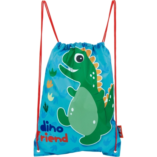 DINO FRIENDS GYMBAG 33X44 image 1