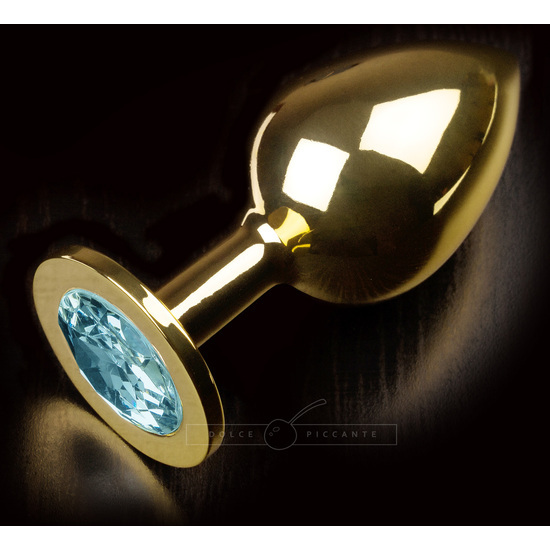 JEWELLERY LARGE GOLD WATER BLUE image 0