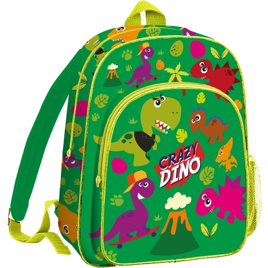 DINOS MOCHILA DOBLE INFANTIL 36X20 CM image 0