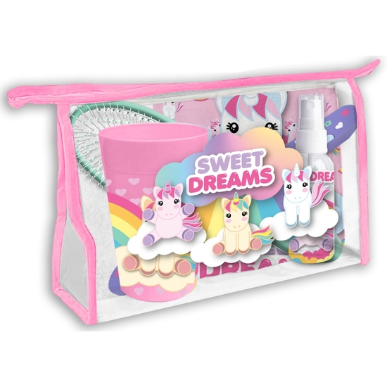 UNICORNIOS NECESER CON 5 ACCESORIOS image 0