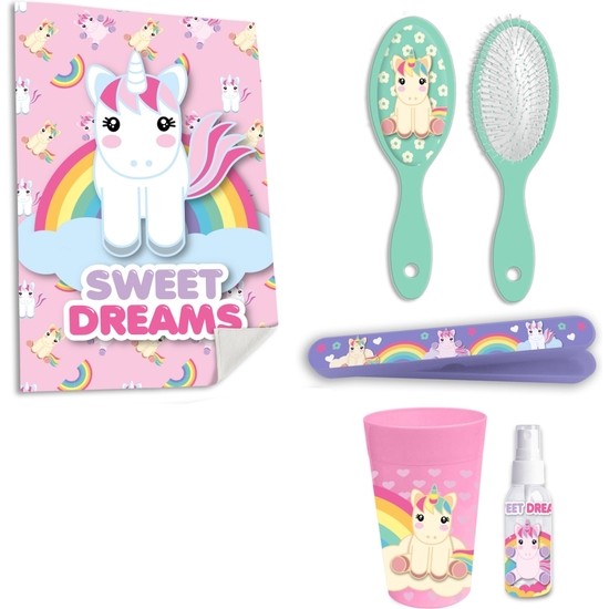 UNICORNIOS NECESER CON 5 ACCESORIOS image 1