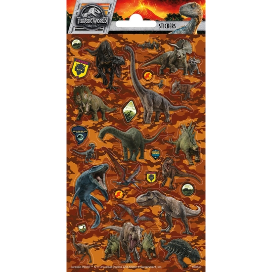 JURASSIC WORLD PACK DE PEGATINAS  image 0