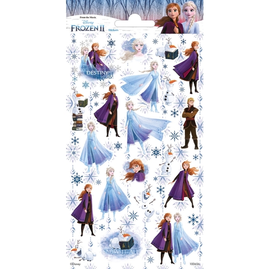 FROZEN PACK DE PEGATINAS CON PURPURINA image 0