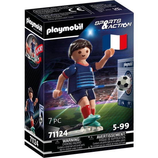 PLAYMOBIL FÚTBOL JUGADOR DE FÚTBOL FRANCIA B image 0