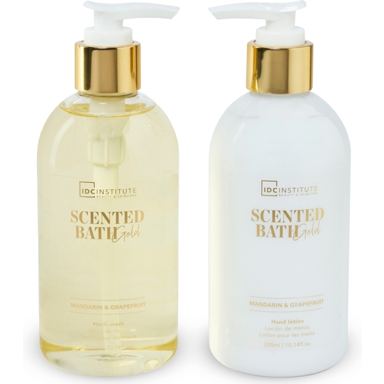 SET BANDEJA COSMÉTICA SCENTED GOLD 2 PIEZAS image 1