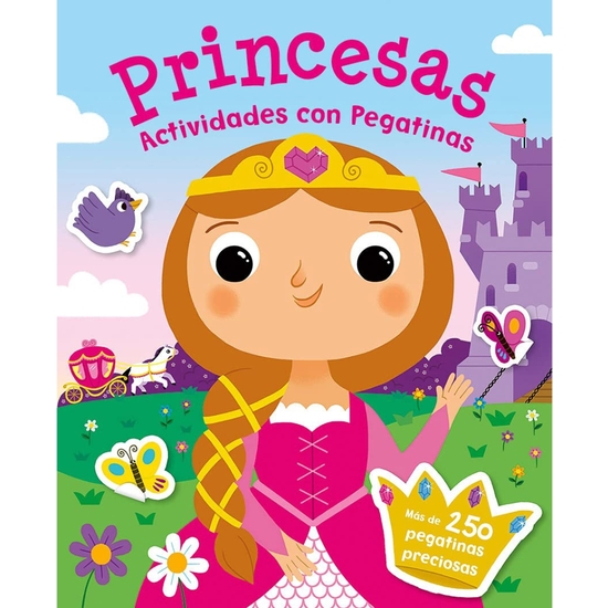 LIBRO PEGATINAS Y EXTRAÍBLES PRINCESAS image 0