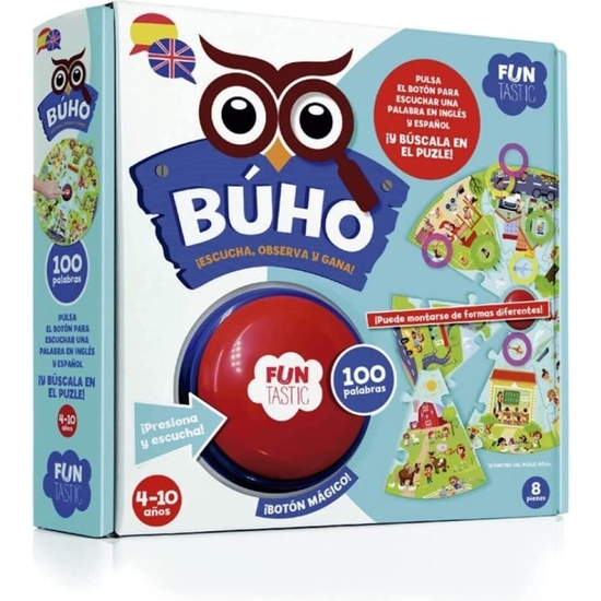 JUEGO BÚHO HABILIDAD 100 PALABRAS  image 0