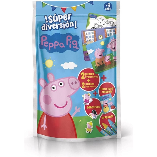 BOLSA DE JUEGOS EDUCATIVOS PEPPA PIG image 0