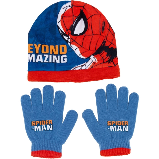 SPIDERMAN SET DE GORRO Y GUANTE image 0