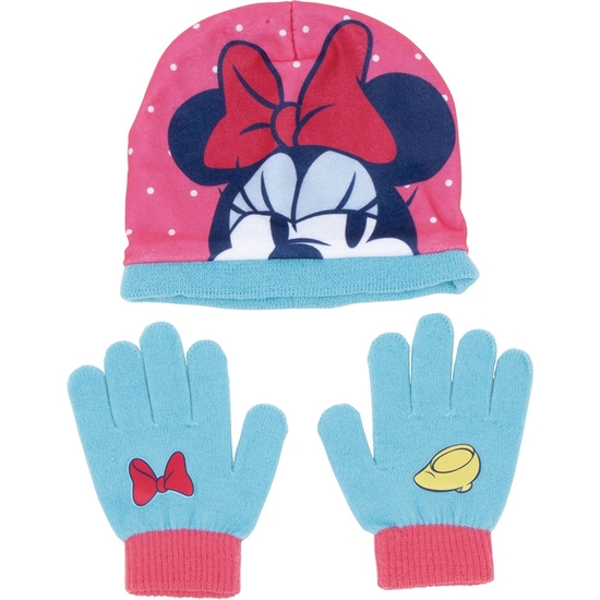 MINNIE MOUSE SET GORRO Y GUANTE  image 0