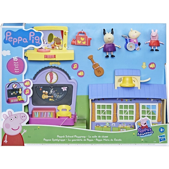 PEPPA PIG LA GUARDERÍA DE PEPPA 3 FIGURAS+10 ACCESORIOS image 0