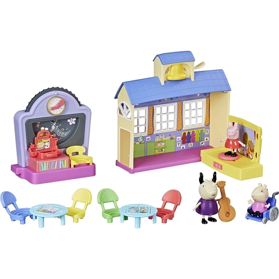 PEPPA PIG LA GUARDERÍA DE PEPPA 3 FIGURAS+10 ACCESORIOS image 1