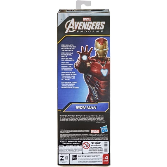 AVENGERS MARVEL FIGURA TITÁN IRON MAN  image 2