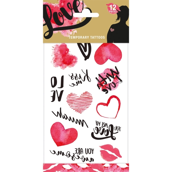 BLISTER TATOOS 10X20 CM LOVE image 0